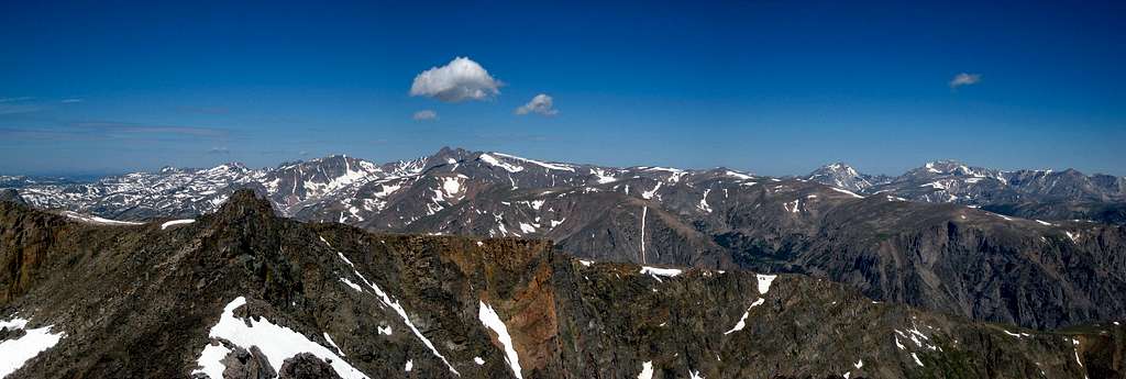 Mount Inabnit summit panorama