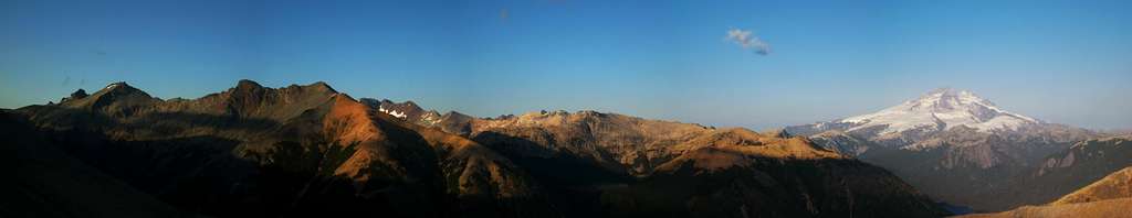 Tronador Panorama from Cerro Bailey Willis