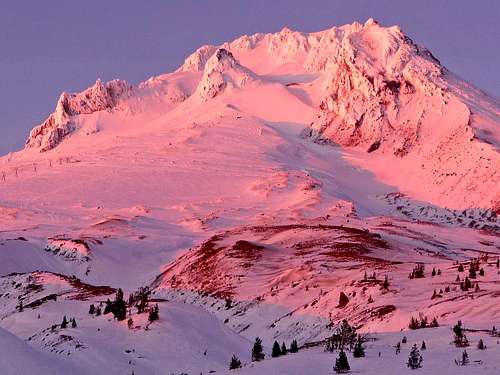 Mount Hood in Winters Splender