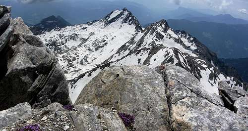 Lodner summit panorama towards Tschigat