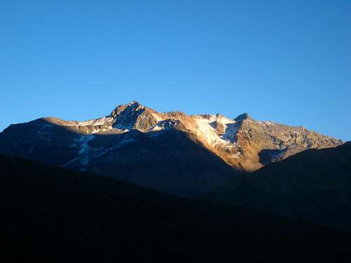 Sunrise on the Andes