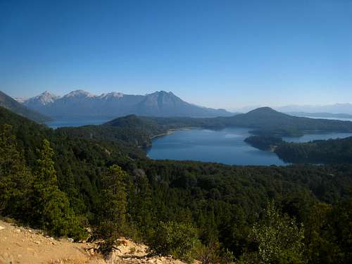 Lago Perito Moreno from the trail to Refugio Lopez