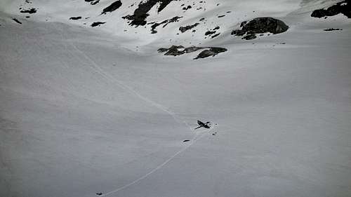 Lynx Peak Summit Views of Bomber crash