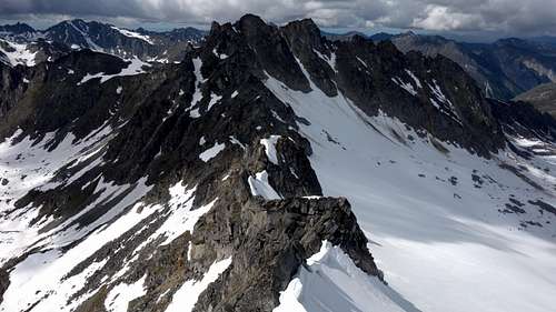Lynx Peak NW Ridge overview