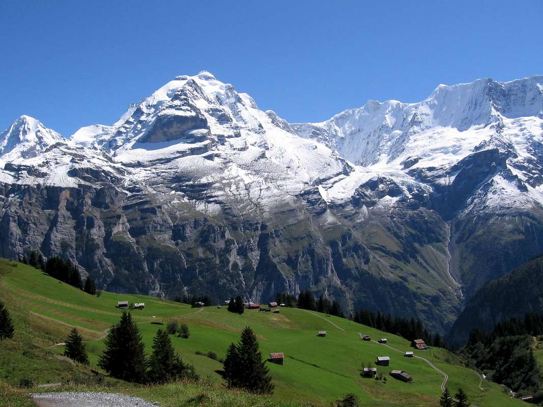 Kleine Scheidegg: Eiger, Mönch und Jungfrau hautnah 