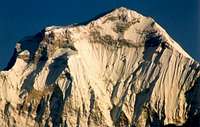 Dhaulagiri summit in the...