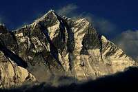 the famous south face of Lhotse