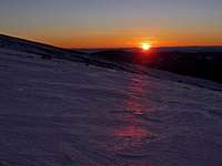 Sunrise on Mount Hood