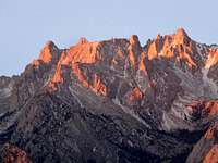 Mount Le Conte Alpenglow