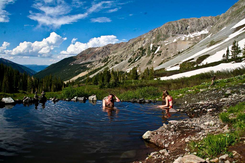 Conundrum Hot Springs : Photos, Diagrams & Topos : SummitPost