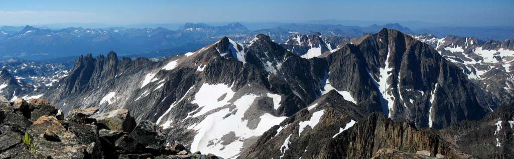 Glacier Peak area panorama