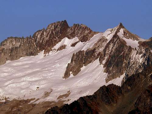 Sahale Mountain from Snowking