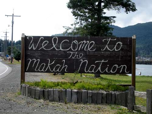 Entering the Makah Nation