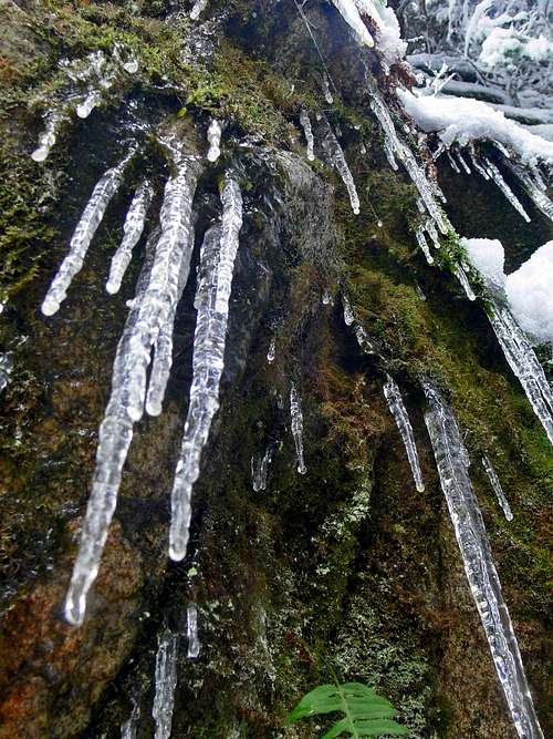 Icicles Hanging Down