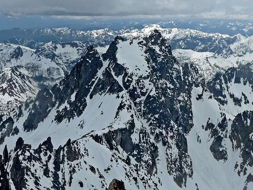 Argonaut Peak s North Face