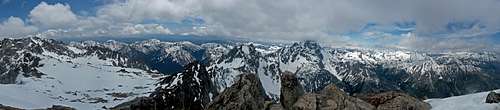 Colchuck Peak Panorama