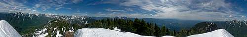 Mount Zekes Summit Panorama