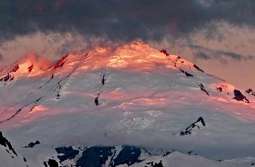 Sunrise on Mount Baker