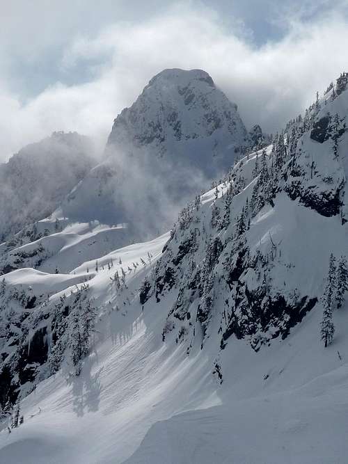 Bryant Peak during Winter