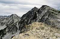Martin Peak from the ridge...