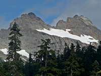 Columbia Peak with Trees