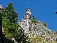 Rock Spire above the the Boot Path