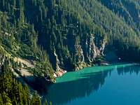 Blanca Lake with Cliffs