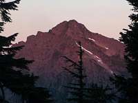The Edge of Columbia Peak during Sunrise
