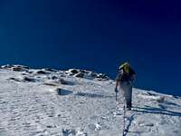 Heading up towards the Summit