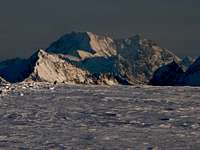 Bonanza Peak from the Eldorado Glacier