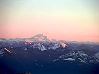 Sunset on Glacier Peak