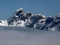 Overcoat Peak above the Clouds