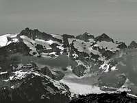 Monte Cristo Peaks B&W