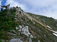 The Ridge up Portal Peak