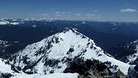 Stevens Peak from the summit